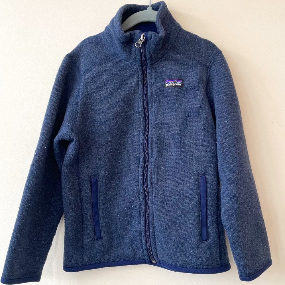Patagonia Boys Better Sweater Fleece Jacket Sz XS 5-6